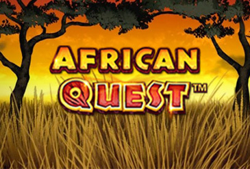 African Quest kolikkopeli logo