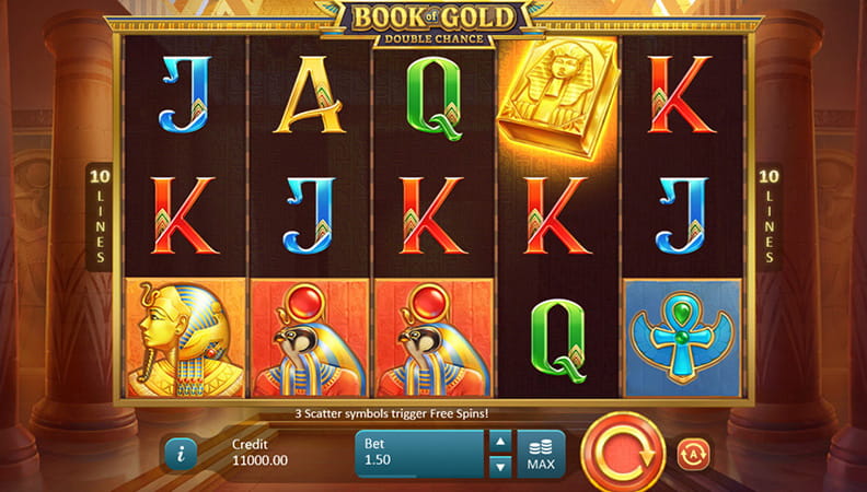 Book of Gold Double Chance demo-peli