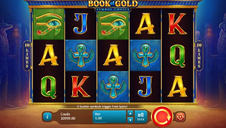 Book of Gold: Symbol Choice demo-peli