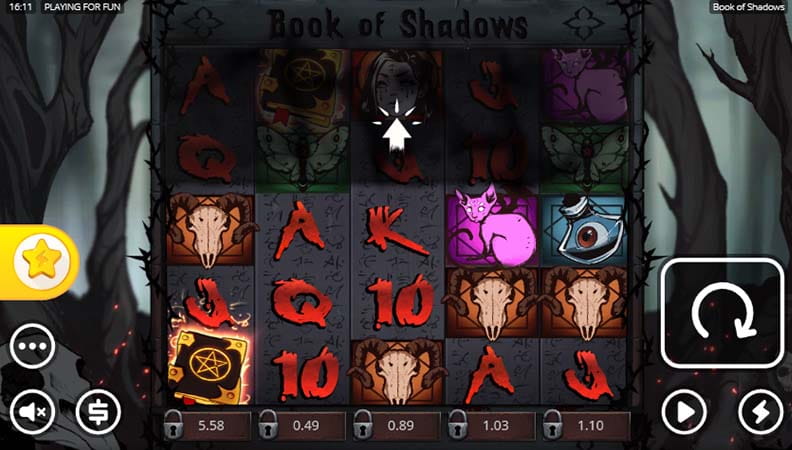 Book of Shadows demo-peli