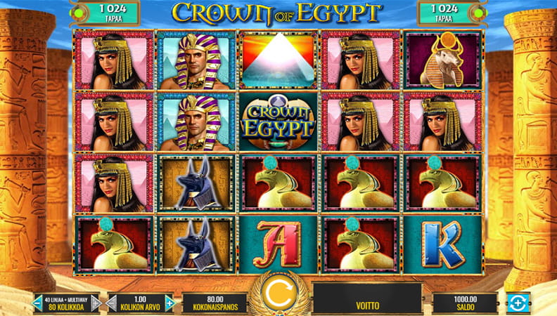 Crown of Egypt demo-peli