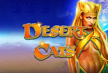 Desert Cats kolikkopeli logo