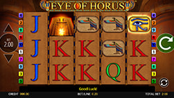 Eye of Horus kolikkopeli Lunubet kasinolla