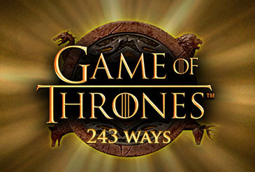 Game of Thrones 243 Ways kolikkopeli logo