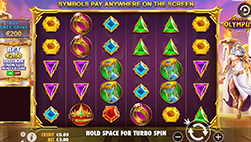 Gates of Olympus kolikkopeli Mozzart kasinolla