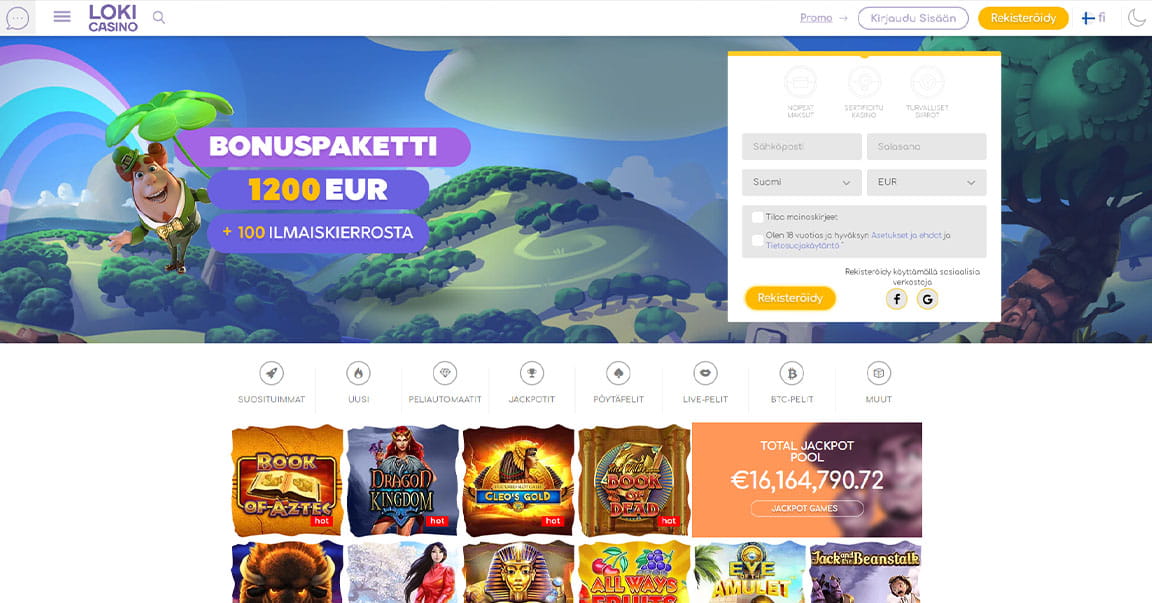 Loki Casino – petosta vai ei? ++ Kantacasino.com in arvostelu 2022