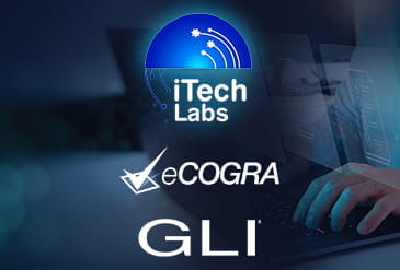 iTech Labs, eCOGRA ja GLI logot