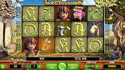 Jack and the Beanstalk kolikkopeli LuckyWilds kasinolla
