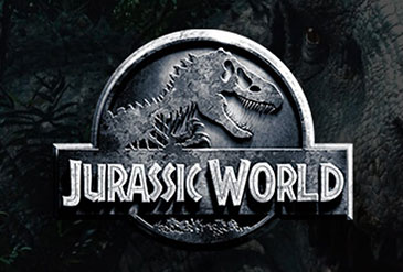 Jurassic World kolikkopeli logo