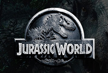 Jurassic World kolikkopeli logo