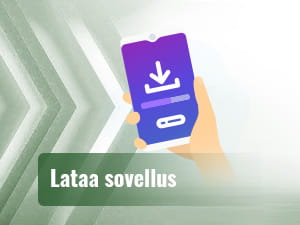 Pelaaja lataa kasinosovelluksen mobiililaitteelleen