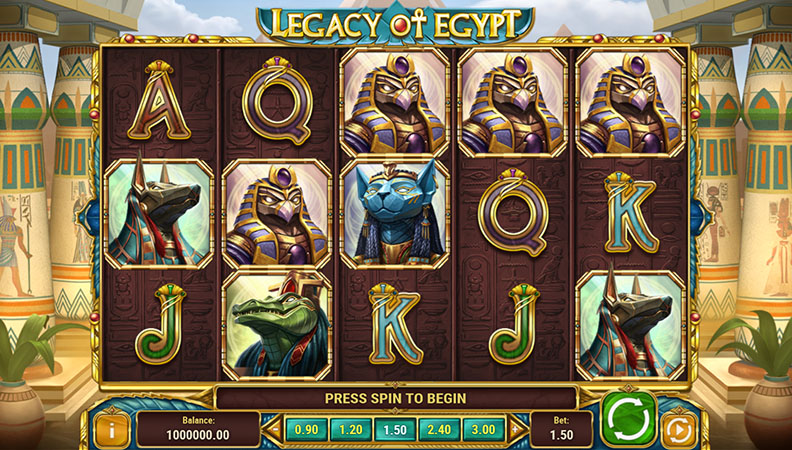Legacy of Egypt demo-peli