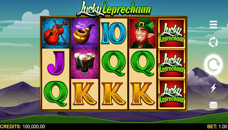 Lucky Leprechaun demo-peli.