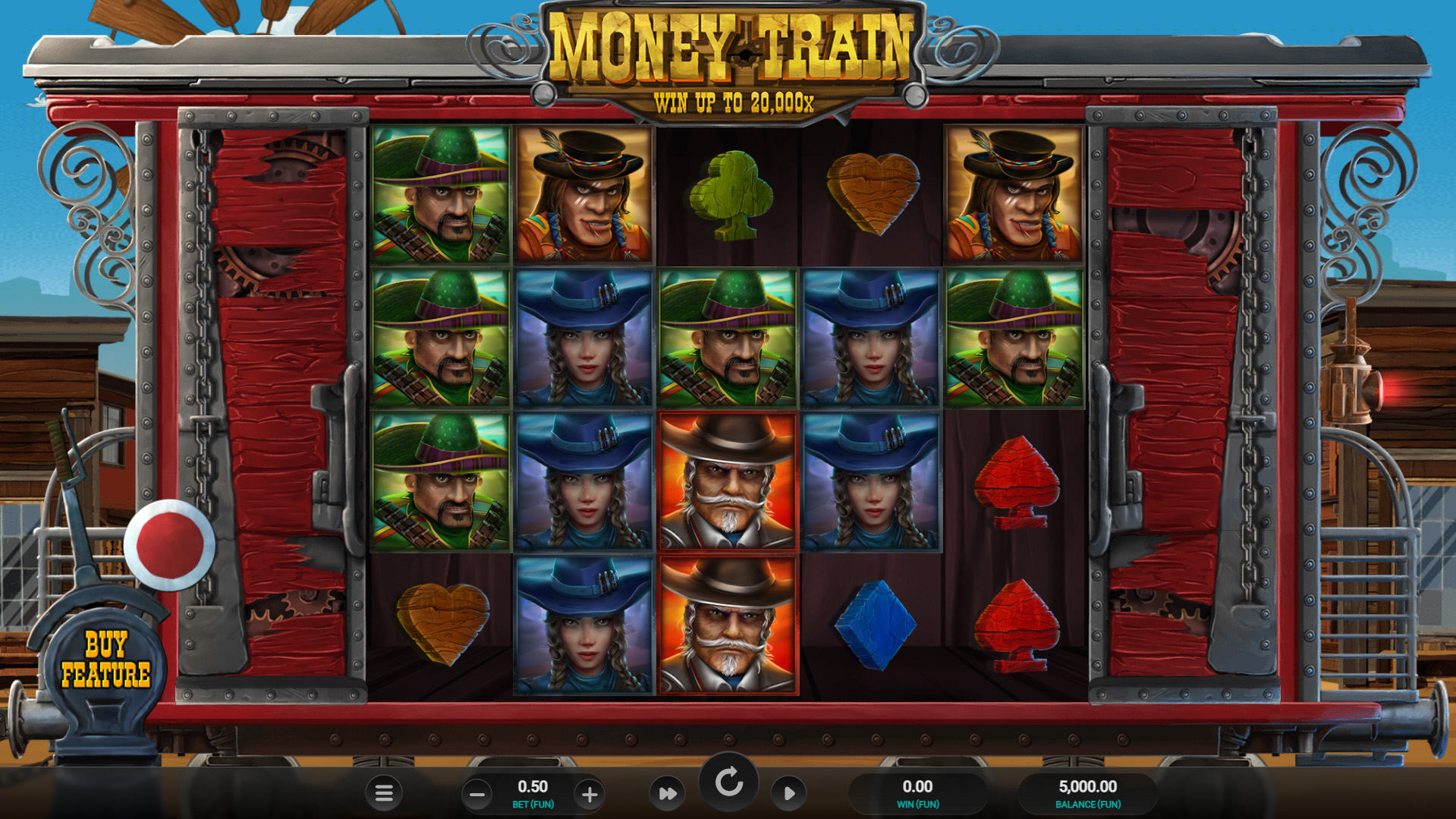 Money Train demo-peli.