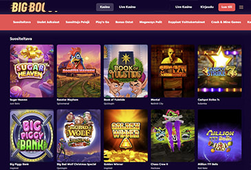 BigBoost pelivalikoima