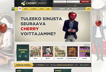 CherryCasino pieni kuva etusivu