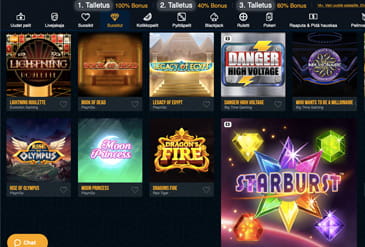 Pelivalikoima Dream Vegas Casinolla