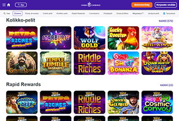 High 5 Casino pelivalikoima