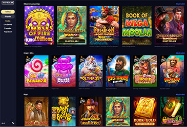 Highroller pelivalikoima