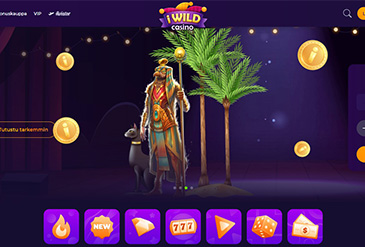 iWildCasino kotisivu