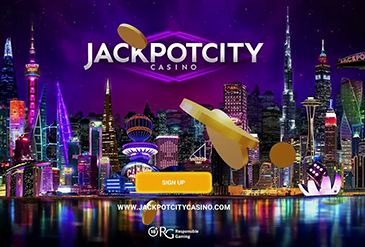 JackpotCity kotisivu
