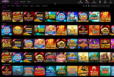 JackpotCity pelivalikoima