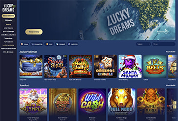 Lucky Dreams kotisivu