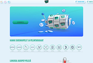 LuckyWilds kotisivu