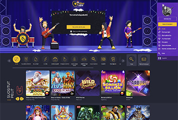 Rolling Slots kotisivu