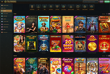 Talismania pelivalikoima