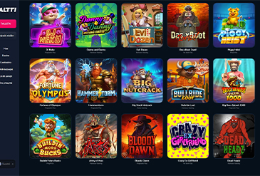 Valttikasino pelivalikoima