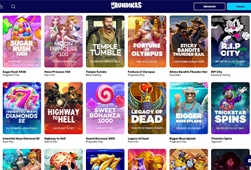 Vauhdikas pelivalikoima