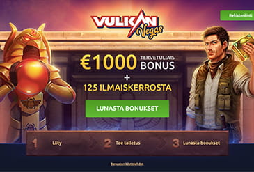 Esikatselukuva Vulkan Vegas Kasinon kotisivuista