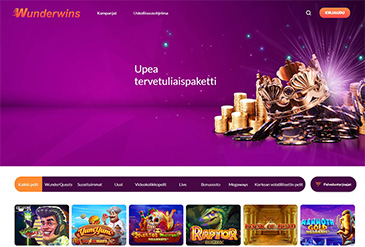 WunderWins kotisivu