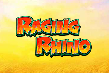Raging Rhino kolikkopeli logo