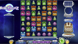 Reactoonz kolikkopeli Spinshake kasinolla