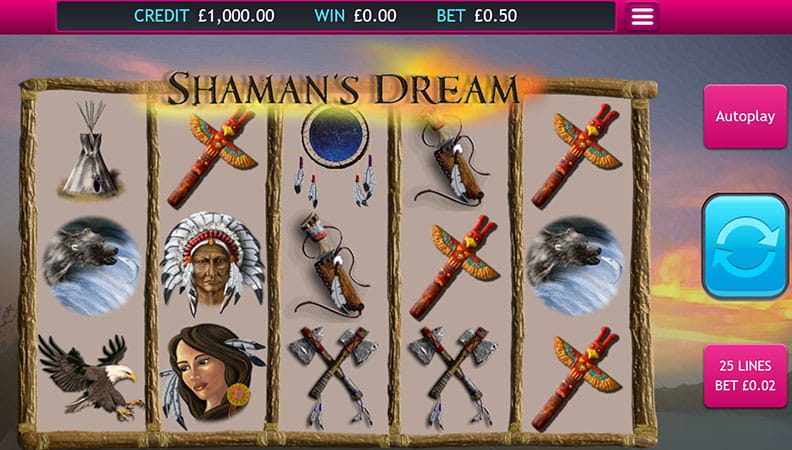 Shaman's Dream demo-peli.