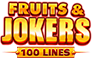 Fruits & Jokers: 100 lines logo