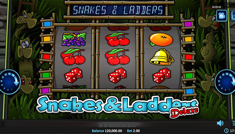Snakes and Ladders Deluxe demo-peli.
