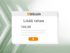 Rahan tallettaminen Bitcoin-lompakkoon