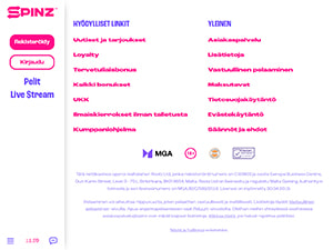 Nettikasinon alaosan tarkistaminen