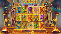 Ramesses Rumble kolikkopeli 888casinolta