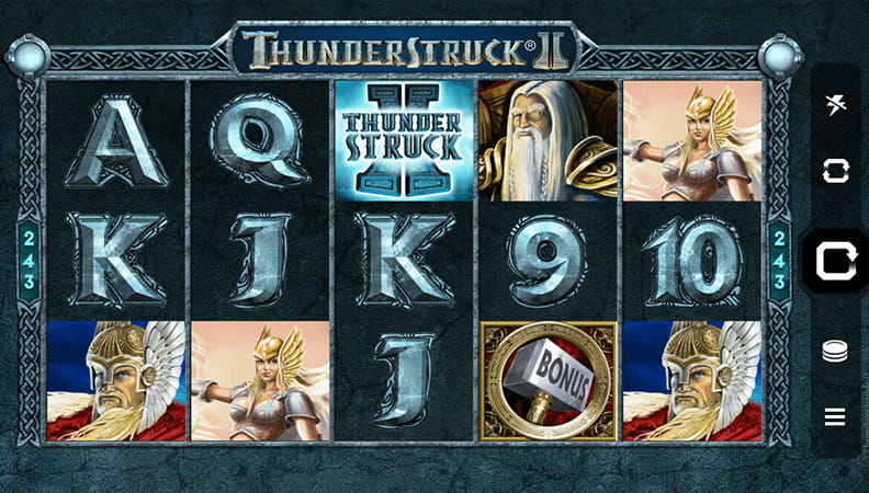 Thunderstruck II demo-peli.
