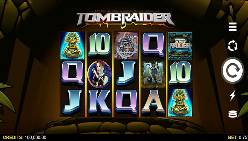 Tomb Raider demo-peli.