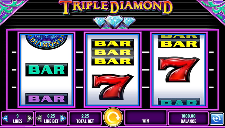 Triple Diamond demo-peli.