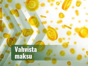 Accept and verify the payment with your bank details