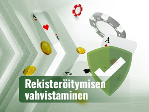 Rekisteröitymisen vahvistaminen