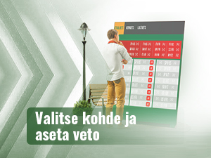 Choosing the game or event and placing a bet