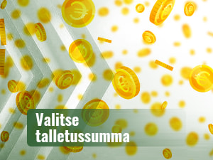 Talletettavan summan valitseminen