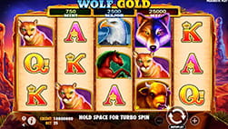 Wolf Gold kolikkopeli Spinshake kasinolla